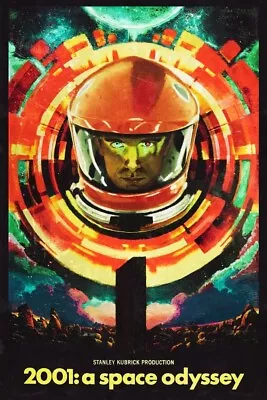 Stanley Kubrick's 2001 A Space Odyssey Movie Poster Giclee Print Art 16x24 Mondo • £94.97