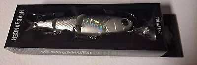 Headbanger Top Water Spitfire Holo Silver 4.5  HBSF45HS Fishing Lure New FREE SH • $14.50