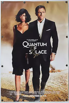 James Bond 007 Quantum Of Solace 2008 Double Sided Orig. Movie Poster 27  X 40  • $75