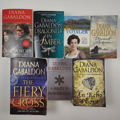 $65 • Buy Diana Gabaldon X 7 Books - Outlander Novel Series - Books 1-7 Paperback