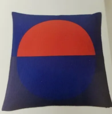 IKEA Set Of 2 Majalotta Cushion Throw Pillow Cover Blue Orange 20x20 Square • £17.52