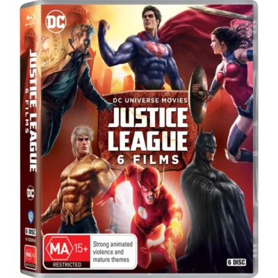 $39.50 • Buy DC JUSTICE LEAGUE - 6 Films Collection  : NEW Blu-Ray