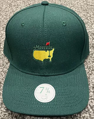 Masters Fitted Golf Hat 7 3/4 Crows Nest Wool Brand New With Tags Authentic • $71.39