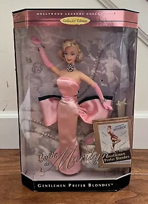 Mattle 17451 Barbie As MARILYN MONROE Gentlemen Prefer Blondes • $24.99