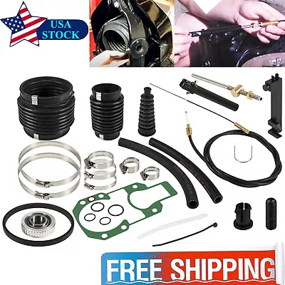 For Quicksilver Mercruiser Alpha One Transom Seal Bellow Kit & Lower Shift Cable • $104.49