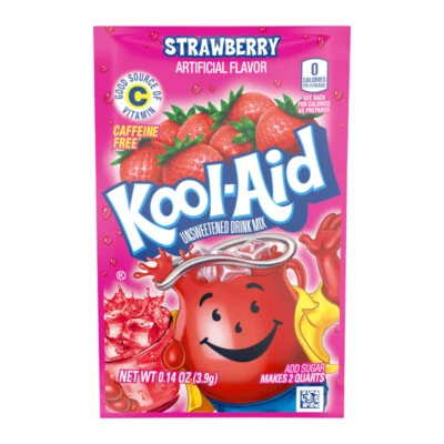 £3.99 • Buy Kool Aid Sachet X10 Strawberry  BEST BEFORE APRIL 2023 +1 FREE