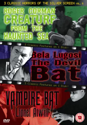 Creature From The Haunted Sea/The Devil Bat/The Vampire Bat DVD (2005) Melvyn • £3.47