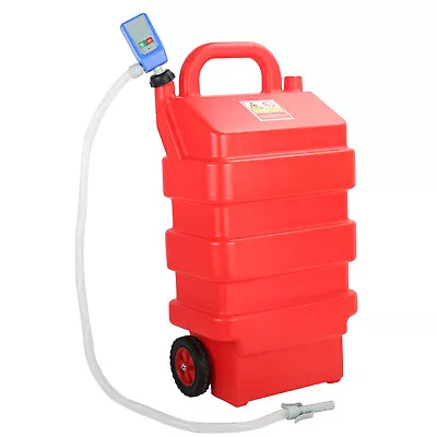 16 Gallon 60L Portable Fuel Caddy Storage Tank Pump For Gasoline Diesel Fuel • $195.99