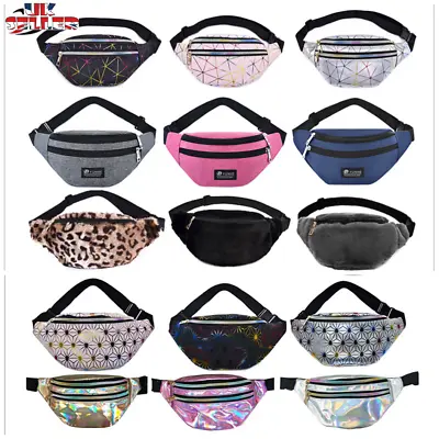 Women Waist Fanny Pack Belt Bag Pouch Travel Hip Bum Bag Women Small Wallet • £4.99