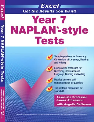 Excel - Year 7 NAPLAN*-style Tests • $26.95