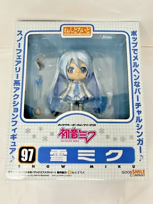 Nendoroid 97 Hatsune Snow Yuki Miku 2010 Figure Vocaloid Character Vocal Series • $25