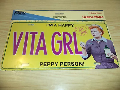 I LOVE LUCY - VITA GRL - Collectible Novelty License Plate - NEW • $13.59