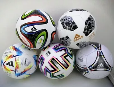 Adidas FIFA WORLD CUP Official Match Soccer Ball / Football Set Of 5 Size 5 • $144