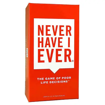 Never Have I Ever Fun Adult Party Card Game • $110.55