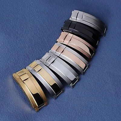 9mm X 9mm Watch Buckle Glide Lock Oyster Clasp For Rolex GMT WatchBand Bracelet • $43.47