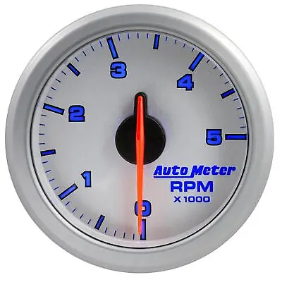 AutoMeter 9198-UL 2-1/16 Inch Tach 0-5K RPM Airdrive Silver • $235.99