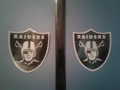 Oakland Raiders Full Size Football Helmet Decal Set • $17.95