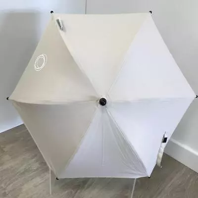 £29.95 • Buy Bugaboo Parasol Sun Shade With Clamps To Attach - Fresh White