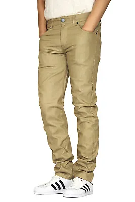 Men's Stretch Skinny Raw Denim Jeans Victorious 8 Colors -dl936(thick Fabric) • $24.99