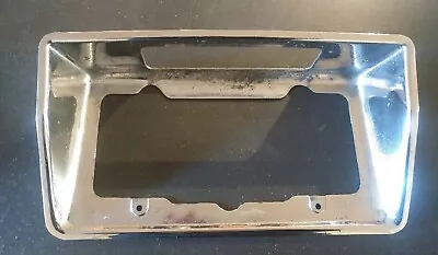 1968 - 1973  Corvette Rear License Plate Bezel Bracket 3919715 Original GM C3 • $15