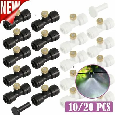 LOT Outdoor Misting Cooling System Garden Irrigation Water Misting Nozzles Parts • $11.15