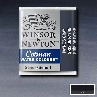 Winsor & Newton Cotman Watercolour Half Pan - Payne's Gray • £3.48