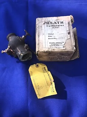 HEATH No Float Brass Model T Ford Carburetor Fuel Mixer NOS With Box  • $149.50