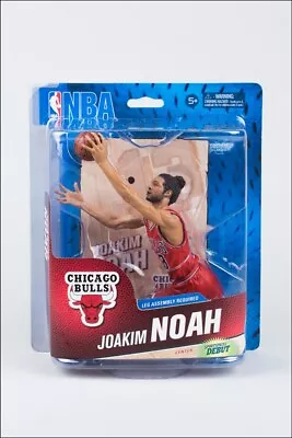 Nba Series 23 Joakim Noah Mcfarlane Red Jersey Bulls Uncirculated Case Fresh • $19.99