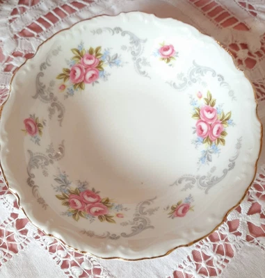 £0.99 • Buy Royal Albert Tranquility Small Dessert / Ice Cream Dish Pink Floral Bone China