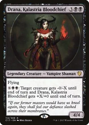 Drana Kalastria Bloodchief [Commander 2017] Magic MTG • $1.56