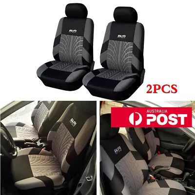 $24.20 • Buy 2PCS Car Front Seat Covers Cushion Protector Breathable All Season AU Shipping