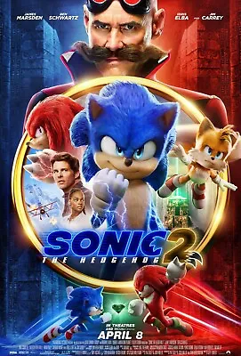 $12.99 • Buy Sonic The Hedgehog 2 Movie Poster (b)  - 11 X 17 Inches