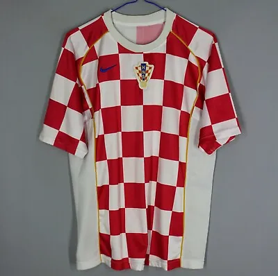 £29.99 • Buy Croatia National Team 2004/2006 Home Football Shirt Jersey Nike Size M Adult