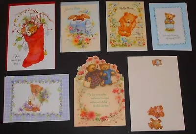 6 UNUSED Mary Hamilton Cards - Assorted Messages- + Envelopes Lot #G • $19.95