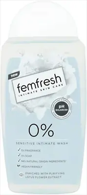 £5.99 • Buy Femfresh 0% Sensitive Intimate Wash Soap & Fragrance Free 250ml