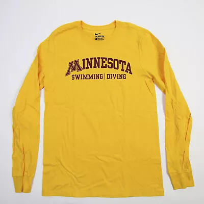 Minnesota Golden Gophers Nike Nike Tee Long Sleeve Shirt Men's Yellow New • $17.49