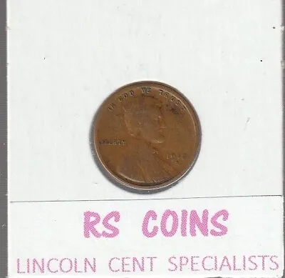 1917S 1918S 1919S 1920S 1925S 1927S 1928S 1929S 1930S  -S Mints-  LINCOLN  CENTS • $8.99