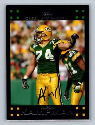 2007 Topps Green Bay Packers #261 Aaron Kampman • $1.99