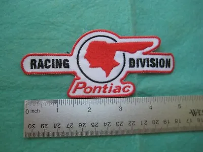 Pontiac Racing Division Dealer Service Racing Uniform Pocket  Patch • $12