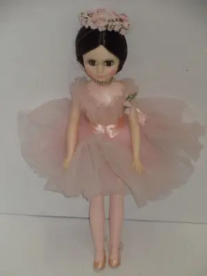 Vintage Madame Alexander Elise Ballerina Doll In Pink 17  Super Clean • $39.99