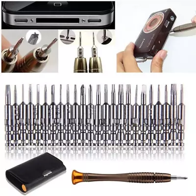 Mini Screwdriver Set Bits Multi Small Precision Hex Torx Star Repair Tool 25pcs • £4.33