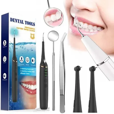 $9.99 • Buy Ultrasonic Dental Scaler Electric Tooth Cleaner Plaque Remover Teeth Whitening
