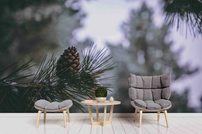 £136.32 • Buy 3D Pine Tree Photo Wallpaper Wall Mural Removable Self-adhesive Sticker 950