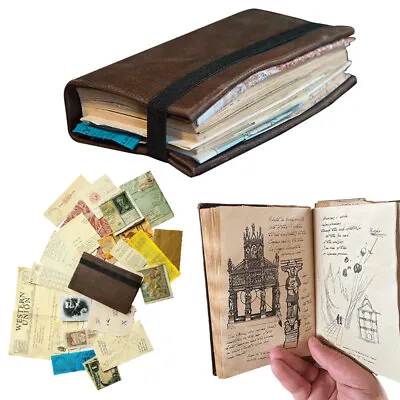 Movie Fans Holy Indiana Jones Grail Diary Prop With Deposits Replica Diary Gift • $22.68