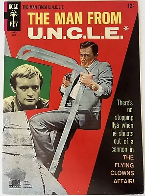 Man From U.N.C.L.E. The #13 (July 1967) Gold Key Comics VF High Grade UNCLE • $25