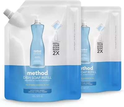 Method Gel Dish Soap Refill Sea Minerals 36 Ounces 2 Pack Packaging May Vary • $38.82