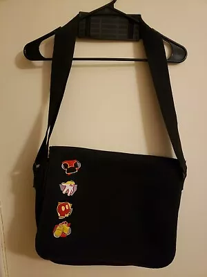 Mickey Mouse Laptop Messenger Shoulder Bag Adjustable Strap Embroidery Graphics • $30