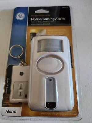 GE Personal Security Motion Sensing 120 DB Alarm / Entry Chime W/ Remote 51207 • $18.98