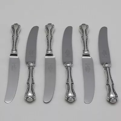 RUSSELL Design MAPPIN & WEBB Silver Service Cutlery Six Dessert Knives 21.4 Cm • £49.90