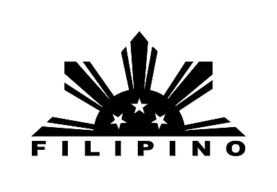 $3.25 • Buy Filipino Pride, Philippine Flag Vinyl Decal/Sticker Car,Window,Laptop-SHIPS FREE